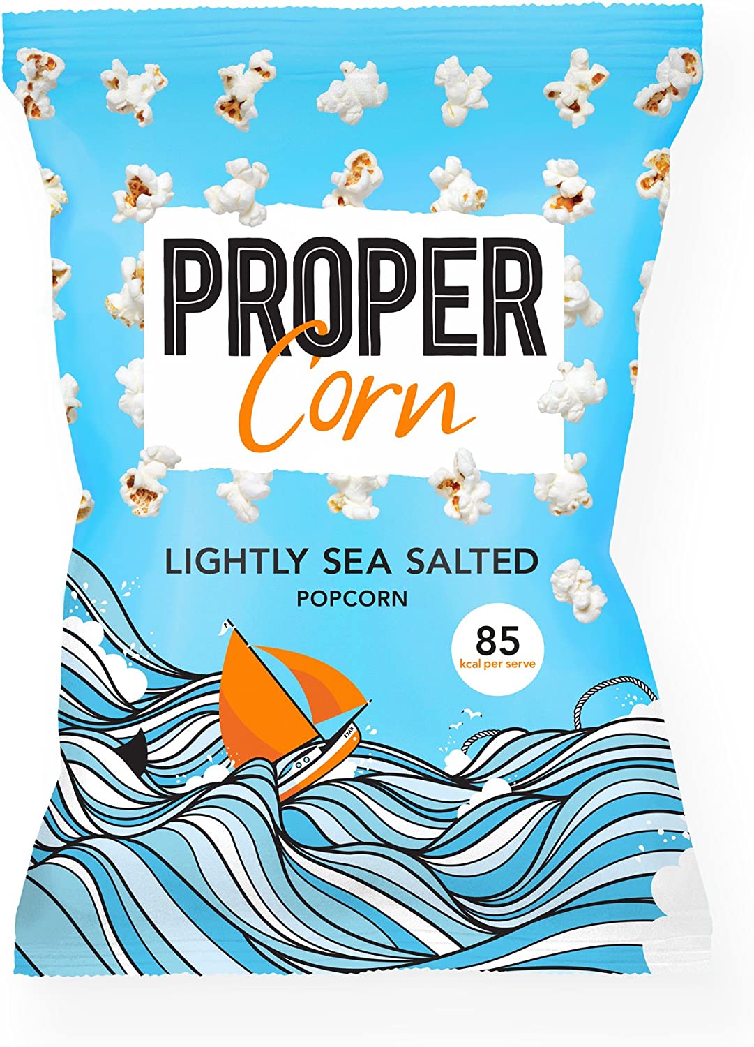 Propercorn Lightly Sea Salted Popcorn 70g RRP 1.60 CLEARANCE XL 99p